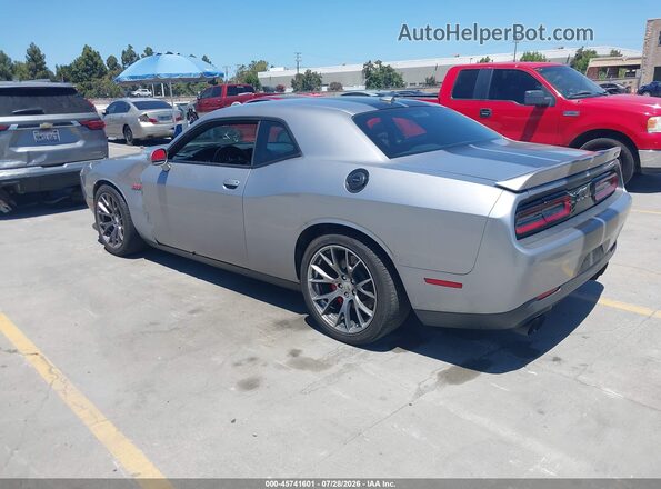 2C3CDZDJ6GH164517 2016 DODGE CHALLENGER Silver Rear left