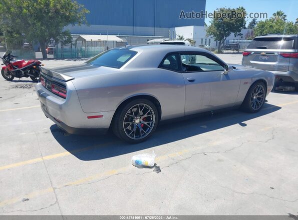 2C3CDZDJ6GH164517 2016 DODGE CHALLENGER Silver Rear right
