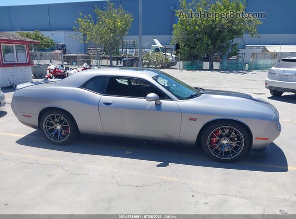 2C3CDZDJ6GH164517 2016 DODGE CHALLENGER Silver Rear interior view