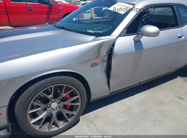 2C3CDZDJ6GH164517 2016 DODGE CHALLENGER Silver Front view