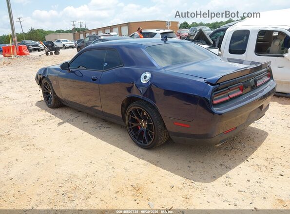 2C3CDZDJ7GH217127 2016 DODGE CHALLENGER Dark Blue Задняя левая четверть