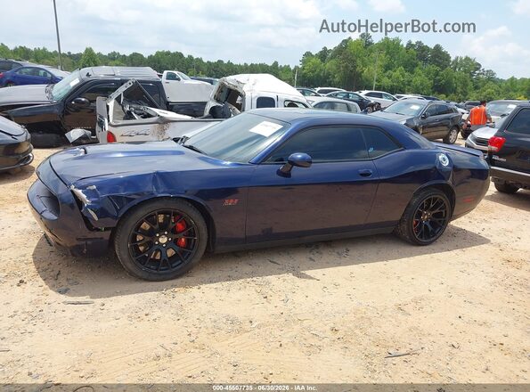 2C3CDZDJ7GH217127 2016 DODGE CHALLENGER Dark Blue Панорамный вид салона 360°