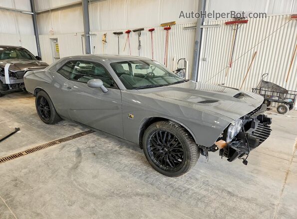 2C3CDZFJ0KH642291 2019 DODGE CHALLENGER Gray Front right