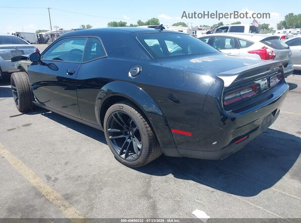 2C3CDZFJ0LH117359 2020 DODGE CHALLENGER Черный Задняя левая четверть