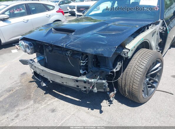 2C3CDZFJ0LH117359 2020 DODGE CHALLENGER Черный Вид спереди