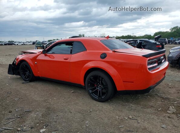 2C3CDZFJ0NH124346 2022 DODGE CHALLENGER Orange Tył lewy