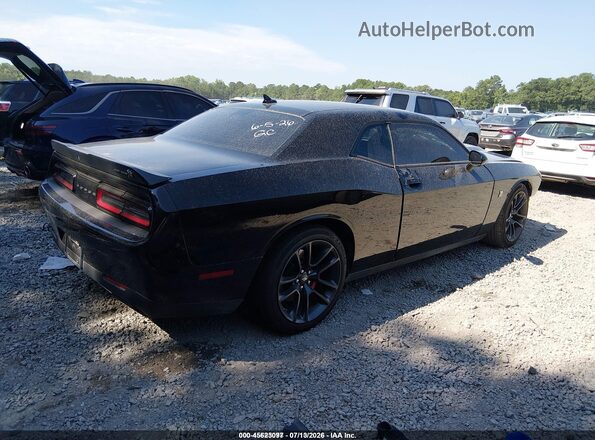 2C3CDZFJ0NH261013 2022 DODGE CHALLENGER Black Tył prawy