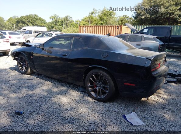 2C3CDZFJ0NH261013 2022 DODGE CHALLENGER Black Tył lewy