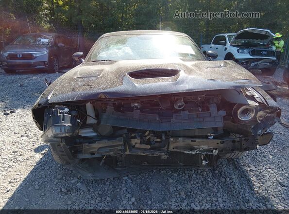 2C3CDZFJ0NH261013 2022 DODGE CHALLENGER Black Widok wnętrza z tyłu
