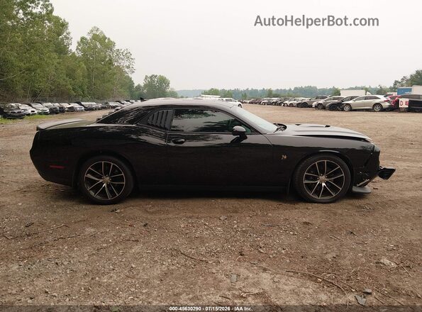 2C3CDZFJ1GH288949 2016 DODGE CHALLENGER Черный Вид задней части салона