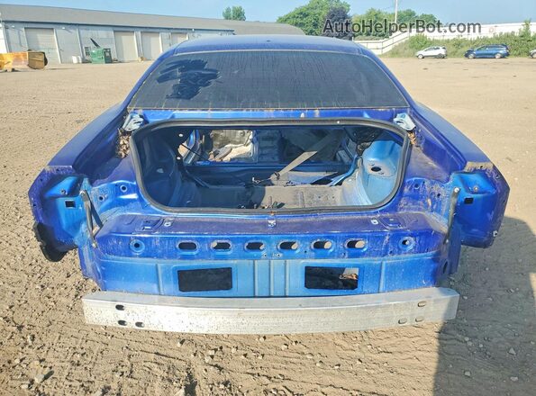 2C3CDZFJ1JH192729 2018 DODGE CHALLENGER Blue Rear view