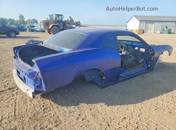 2C3CDZFJ1JH192729 2018 DODGE CHALLENGER Blue Rear right