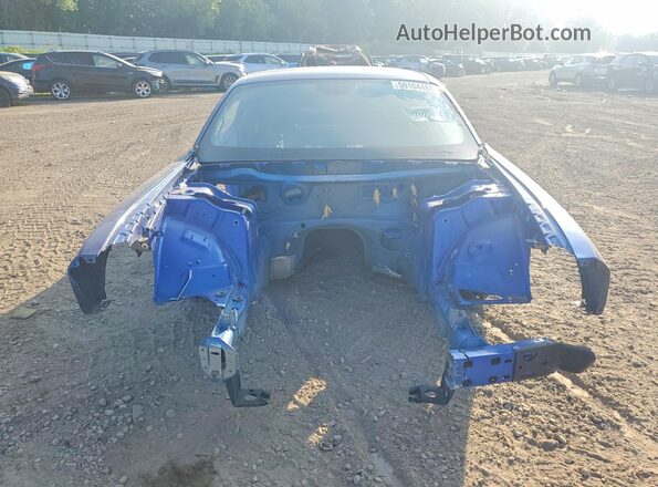 2C3CDZFJ1JH192729 2018 DODGE CHALLENGER Blue Front view