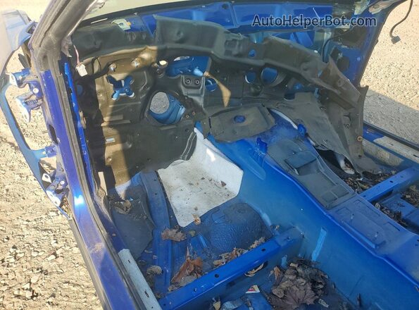 2C3CDZFJ1JH192729 2018 DODGE CHALLENGER Blue Dashboard view