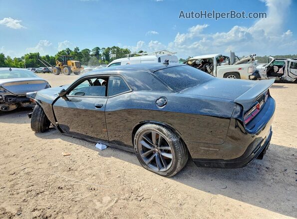 2C3CDZFJ1KH702157 2019 DODGE CHALLENGER Black Задня ліва чверть