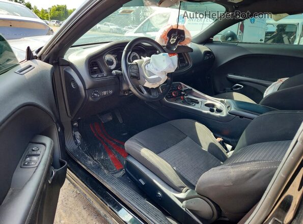 2C3CDZFJ1KH702157 2019 DODGE CHALLENGER Black Вид панелі приладів