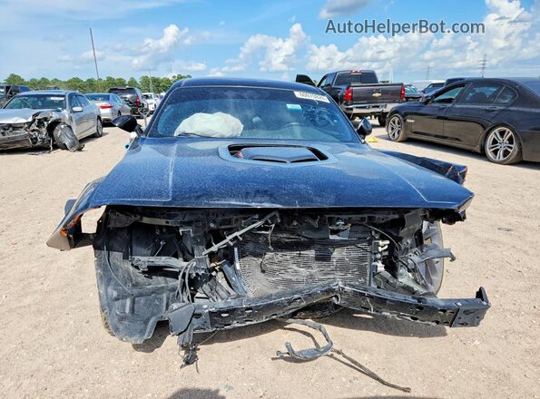 2C3CDZFJ1KH702157 2019 DODGE CHALLENGER Black Вид спереду