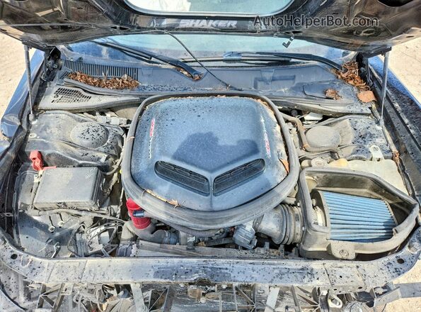 2C3CDZFJ1KH702157 2019 DODGE CHALLENGER Black Вид задньої частини салону