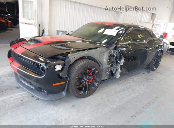 2C3CDZFJ1LH231175 2020 DODGE CHALLENGER Black Передня ліва чверть