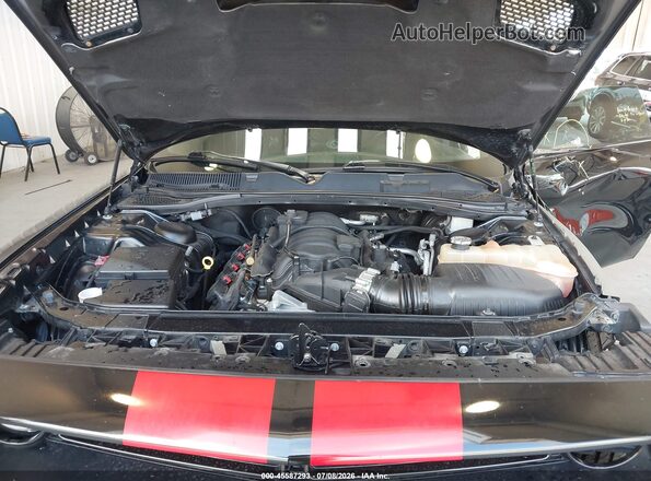 2C3CDZFJ1LH231175 2020 DODGE CHALLENGER Black Вид ззаду
