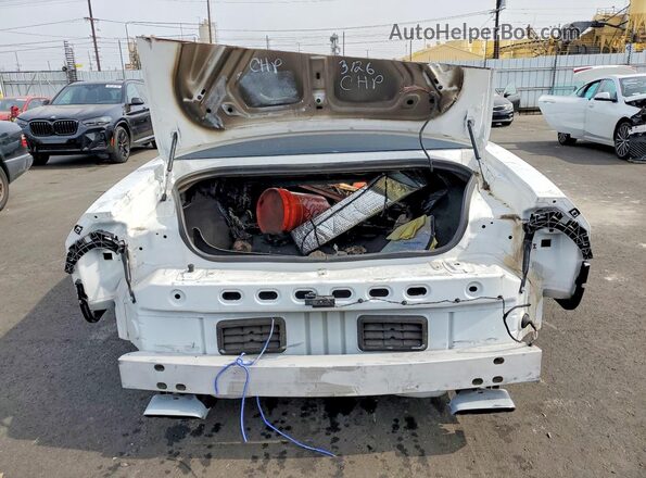 2C3CDZFJ1MH560184 2021 DODGE CHALLENGER White Вид ззаду