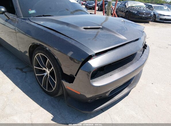2C3CDZFJ2GH101606 2016 DODGE CHALLENGER Gray Widok z przodu