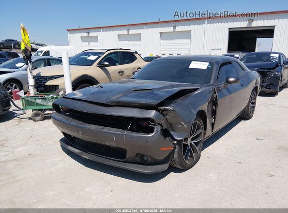 2C3CDZFJ2GH101606 2016 DODGE CHALLENGER Gray Przód lewy