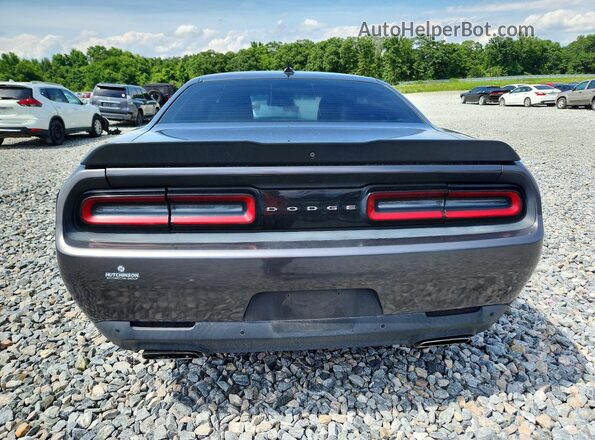 2C3CDZFJ2GH111682 2016 DODGE CHALLENGER Gray Widok z tyłu