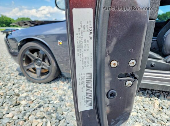 2C3CDZFJ2GH111682 2016 DODGE CHALLENGER Gray Widok komory silnika