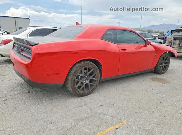 2C3CDZFJ2KH652577 2019 DODGE CHALLENGER Red Задня права чверть