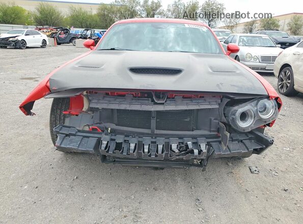 2C3CDZFJ2KH652577 2019 DODGE CHALLENGER Red Вид спереду