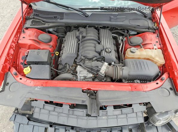 2C3CDZFJ2KH652577 2019 DODGE CHALLENGER Red Вид задньої частини салону