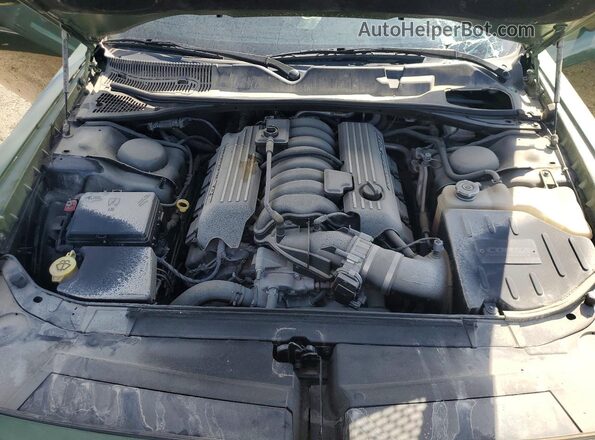 2C3CDZFJ2LH103978 2020 DODGE CHALLENGER Green უკანა სალონის ხედი
