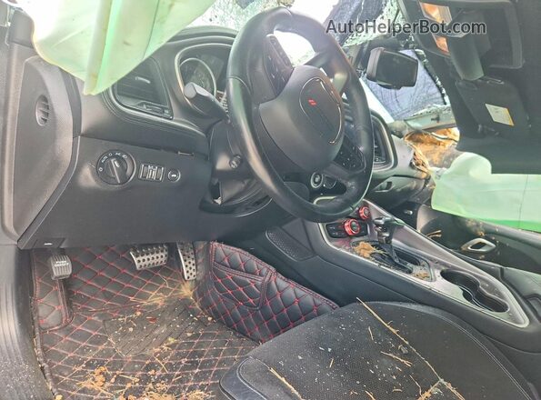 2C3CDZFJ2MH509681 2021 DODGE CHALLENGER Серый Вид панели приборов
