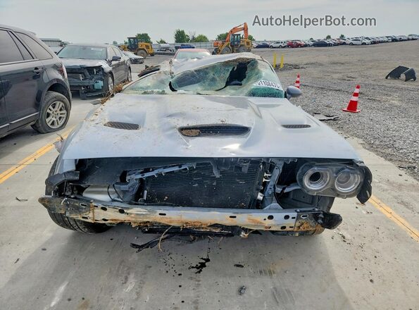 2C3CDZFJ2MH509681 2021 DODGE CHALLENGER Серый Вид спереди