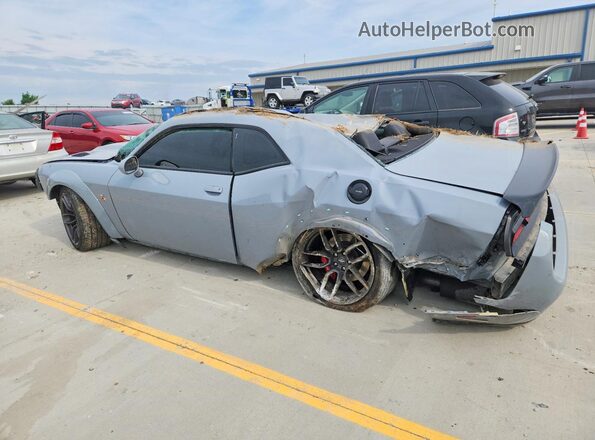 2C3CDZFJ2MH509681 2021 DODGE CHALLENGER Серый Задняя левая четверть