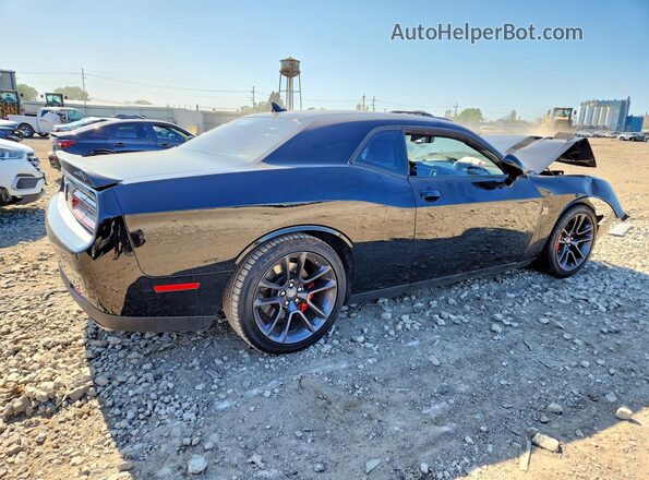 2C3CDZFJ2MH550893 2021 DODGE CHALLENGER Black Rear right