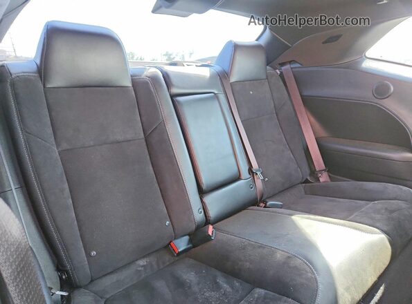 2C3CDZFJ2MH550893 2021 DODGE CHALLENGER Black Rear seats view
