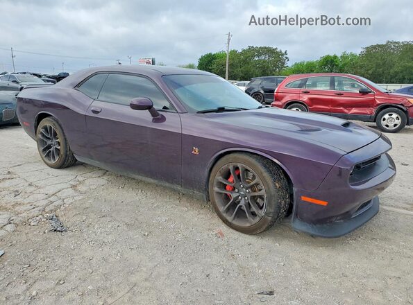 2C3CDZFJ2MH564065 2021 DODGE CHALLENGER Purple Front right