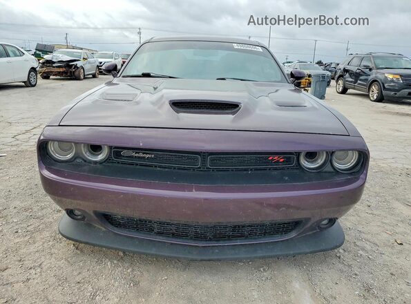 2C3CDZFJ2MH564065 2021 DODGE CHALLENGER Purple Front view
