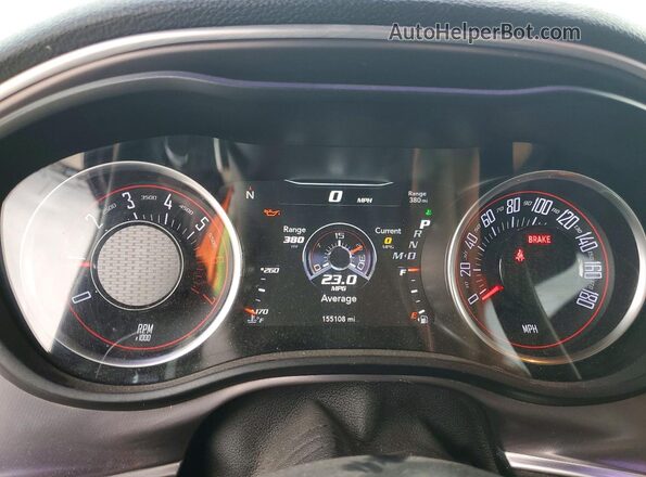 2C3CDZFJ2MH564065 2021 DODGE CHALLENGER Purple Instrument cluster view