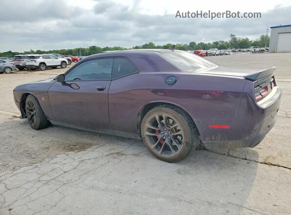 2C3CDZFJ2MH564065 2021 DODGE CHALLENGER Purple Rear left