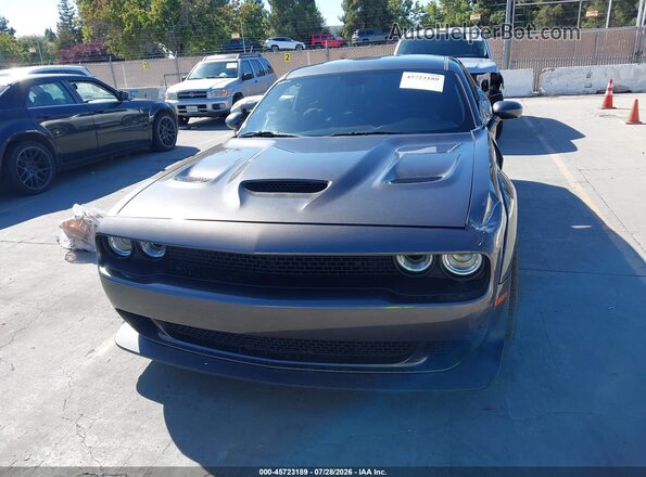 2C3CDZFJ2MH577771 2021 DODGE CHALLENGER Серый Вид щитка приборов