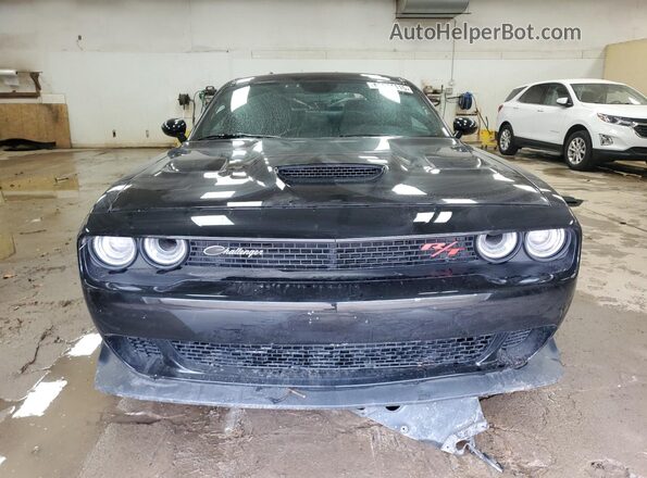 2C3CDZFJ2MH602765 2021 DODGE CHALLENGER Black წინა ხედი