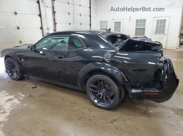 2C3CDZFJ2MH602765 2021 DODGE CHALLENGER Black უკანა მარცხენა