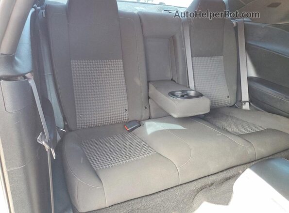 2C3CDZFJ2NH156358 2022 DODGE CHALLENGER Silver Rear seats view