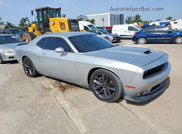 2C3CDZFJ2NH156358 2022 DODGE CHALLENGER Silver Front right