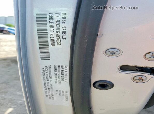 2C3CDZFJ2NH156358 2022 DODGE CHALLENGER Silver Engine compartment view