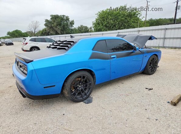 2C3CDZFJ2PH606299 2023 DODGE CHALLENGER Blue Rear right