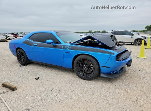 2C3CDZFJ2PH606299 2023 DODGE CHALLENGER Blue Front right